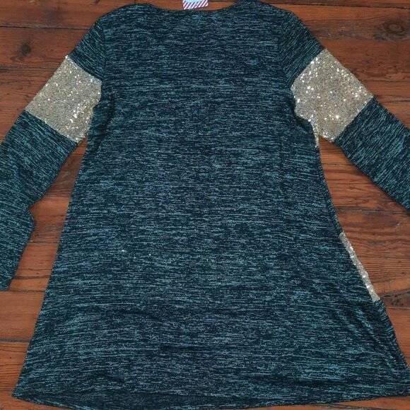 New With Tags Shimmering Sparkling Sequin Mini Dress - Picture 5 of 5